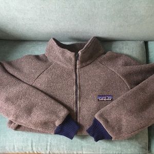 Vintage Patagonia Big Label Fleece Jacket EUC